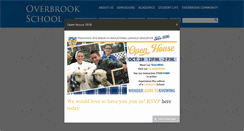 Desktop Screenshot of overbrook.edu